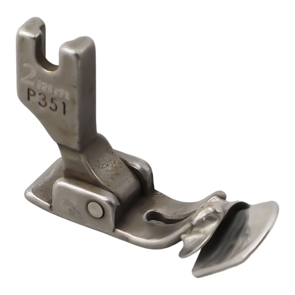 Hemming Presser Foot Steel Material 6mm Width Folded Edge Adjustable Stitch Distance Suitable for Different Sewing Projects