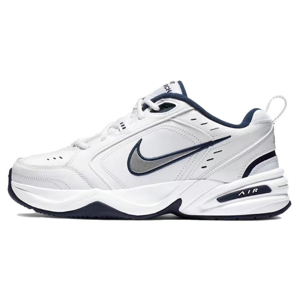 Nike Кроссовки Air Monarch 4 Chunky Унисекс Низкие Синий/Серебристый 415445-102(Команда80-)
