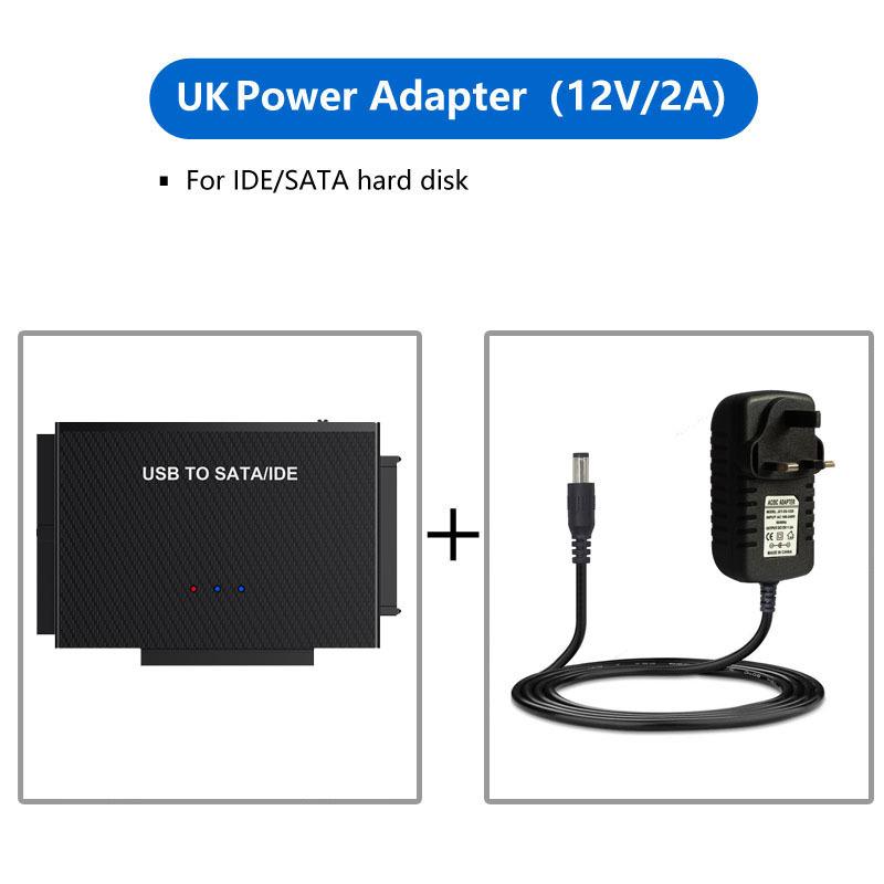 Кабель-адаптер USB 3.1 на SATA/IDE Type-C для жестких дисков 2,5/3,5 дюйма