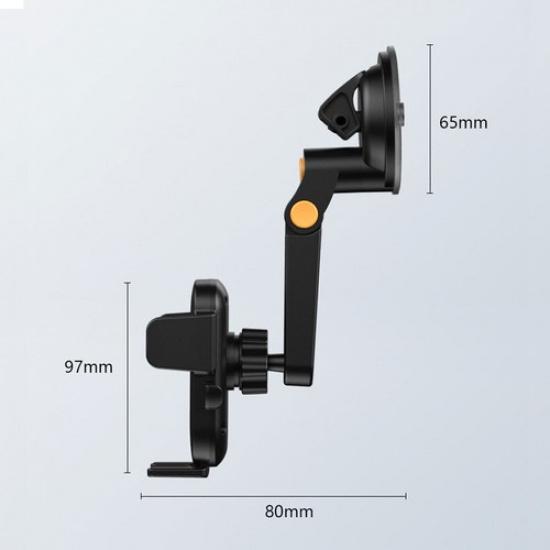 Universal 360° Car Mount Holder Stand Dashboard Windshield For Mobile Phone GPS