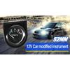 Water Temp Meter Car Gauge 2" 52mm 40~120 Celsius / 100~250 Fahrenheit Temperature 12V Auto Instrument Black Bezel+Sensor 10mm