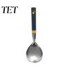 Professional Metal Cooking Gadget Stainless Steel Kitchen Utensil, Spatula Ladle Slotted Turner Rice Spoon, Durable Colander Spoon Heat-Resistant Soup