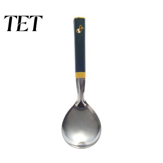 Professional Metal Cooking Gadget Stainless Steel Kitchen Utensil, Spatula Ladle Slotted Turner Rice Spoon, Durable Colander Spoon Heat-Resistant Soup