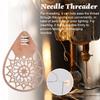 Needlework Wire Loop Self Threading Simple Threader Needle Threader Sewing Needles Sewing Threaders