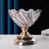 Flavinz European Crystal Glass Fruit Bowl