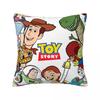Soft Toy Story Cartoon Cute Pillowcase Polyester Cushion Cover Gift Adventure Film Pillow Case Cover Car Wholesale 40*40cm
