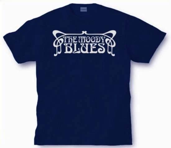 Футболка с изображением классической рок-группы THE MOODY BLUES