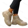 Fashion Women Short Boots Women Sneakers New High-top Sneakers Women Thick Bottom Heightening Casual Shoes 2025 Autumn Ankle Boots