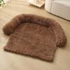 Plush Winter Warm Dog Bed Cat Nest Removable Washable Cover Cozy Long Fur Cushion for Pets