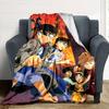Detective Conan Mystery Flannel Blanket Super Soft Warm Cozy Blanket For Sofa Bed Office Travel Allseason Home Decor Gift