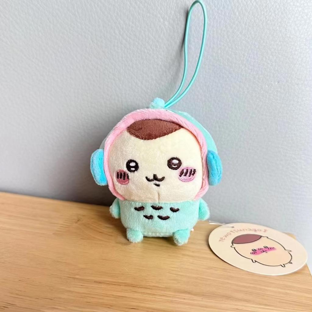 Чиикава Медведь-самоуничижитель Коллаборация Санрио Плюшевая кукла Хелло Китти1 Мелоди1 Куроми1 Сачиджи Плюшевая игрушка Брелок Украсить