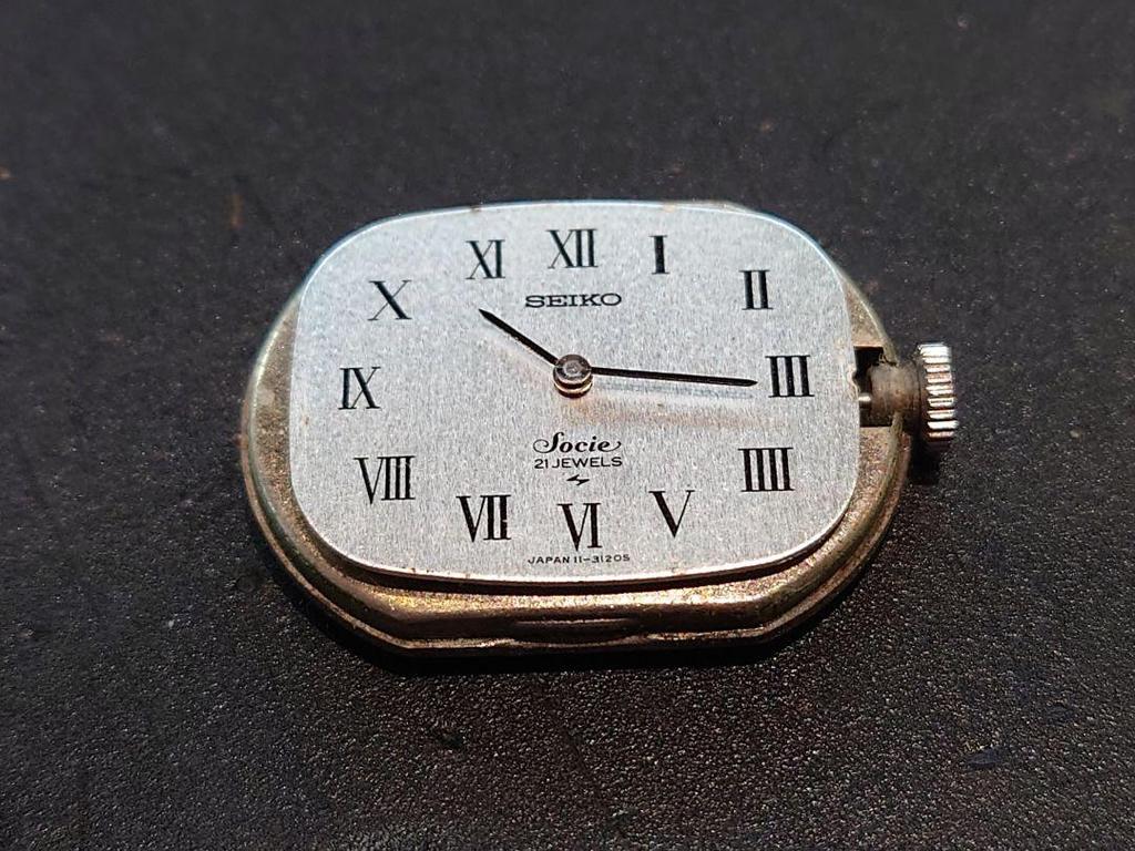 [USED] SEIKO Socie Hand-Wound Watch Stainless Steel