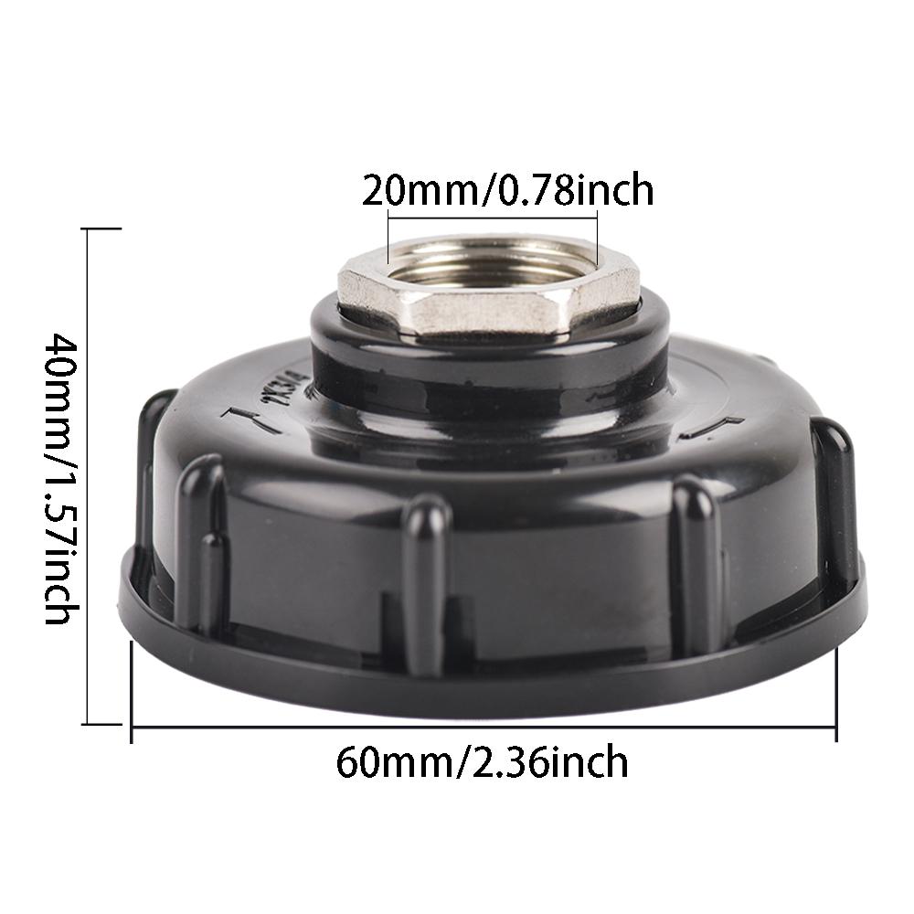 1/2" 3/4" 1" внутренняя резьба IBC бак адаптер S60 водопроводный кран соединитель клапан замена фитинг инструмент для полива сада 1 шт