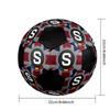 Футбольный мяч AC Sparta Praha, размер 5, разноцветный, сшитый на машине, ПВХ, готов к соревнованиям, прочный, с высоким отскоком