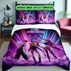 [3pcs Romantic Bedding Set] Kpop Print Duvet Cover, Soft Breathable Bedding Set For Bedroom Guest Room School Dorm Decor