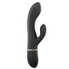 Marc Dorcel Glam Rabbit Velvet Clitoral Stimulator In Black