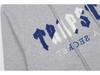 Trapstar Unisex Blue & White Embroidered Towel Hoodie - Casual Couple Style