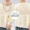 JEANSWEST Men's Solid Color Pullover Sweatshirt