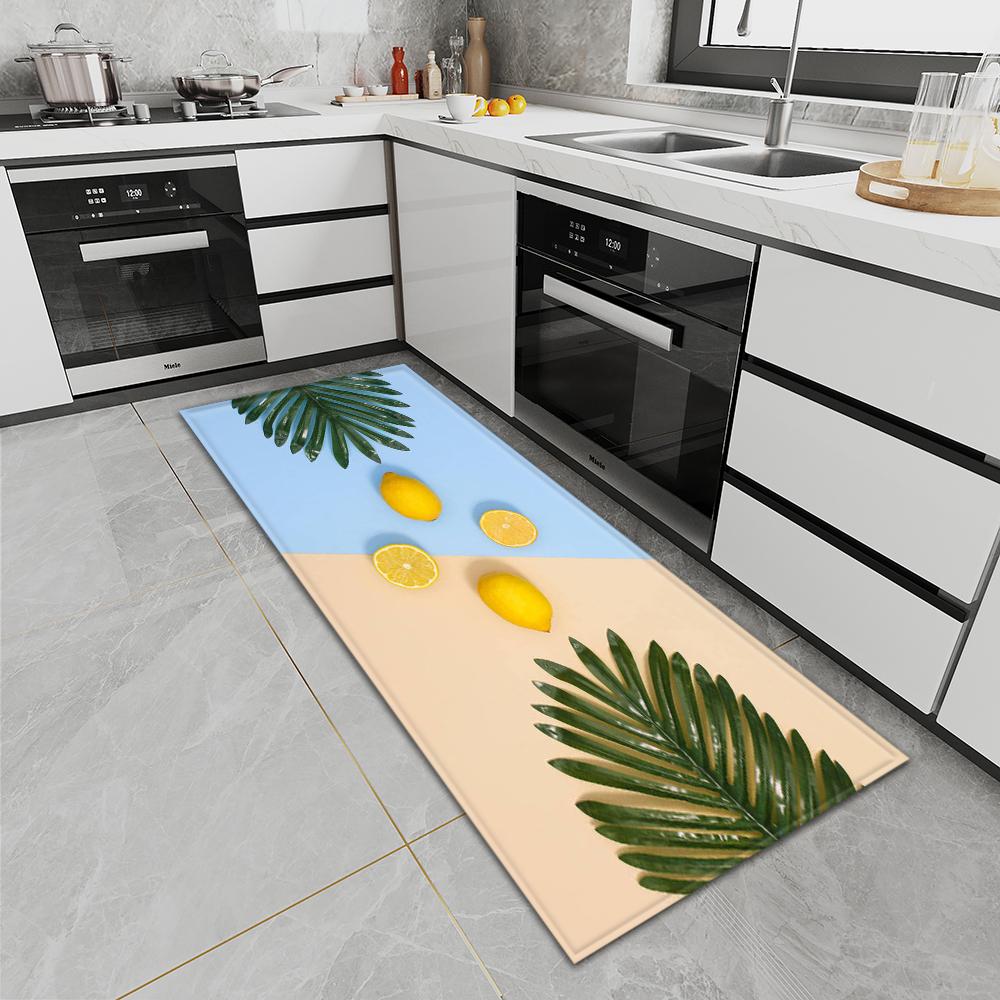 Кухонный коврик, коврик для двери, крыльца, длинный ковер для спальни, балкона, ванной комнаты, нескользящий пол, ковер для гостиной