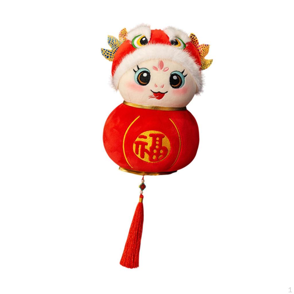 Китайский Год Змеи Подвесное Украшение Плюшевый Орнамент для