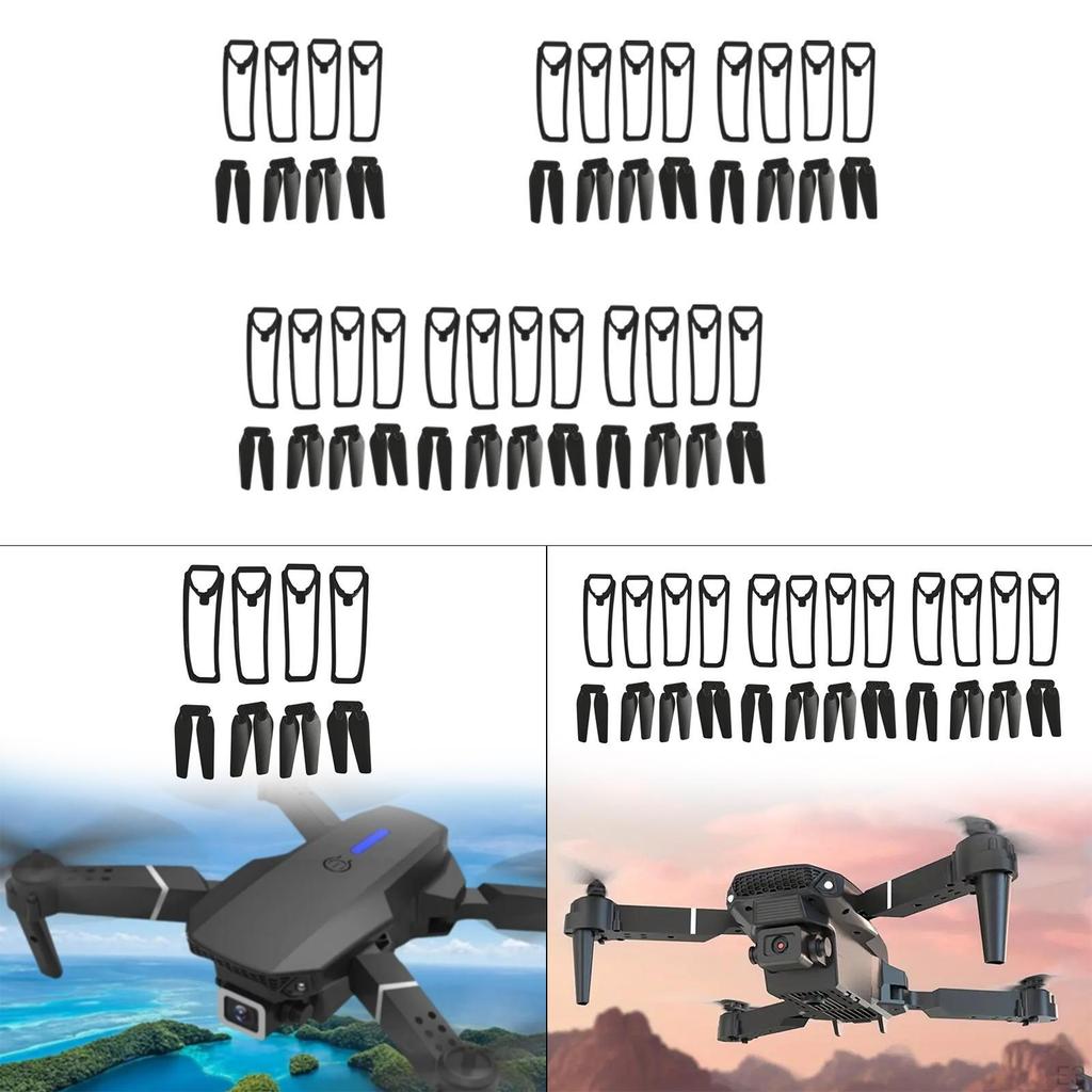 Дрон с защитными накладками для E88Pro E88