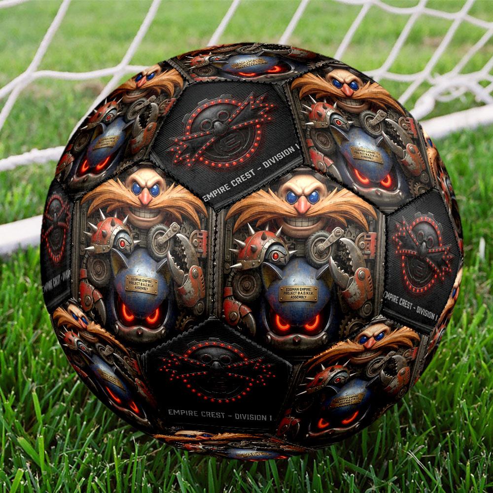 1pc Sonic the Hedgehog Soccer Ball Size 5 Indoor Soccer Ball Fashion Colorful Backyard Game - Great For Sports Fans Gift HE45