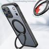 Чехол для iPhone 17 Pro Max, совместимый с MagSafe, из ТПУ + Акрила, с подставкой, Чехол для телефона