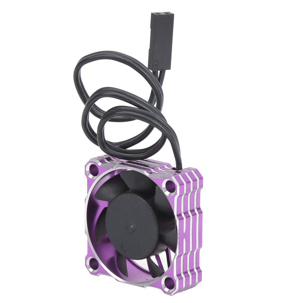 Вентилятор охлаждения для радиоуправляемой машины, водонепроницаемый, для соревнований, высокоскоростной двигатель 16000 об/мин 30 x 30 мм 59 В(фиолетовый )