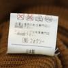FOXEY Made in Japan wool 7 minutes sleeve knit one piece 38 Brown Women Used