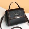 New Classic Crocodile Pattern Women's Shoulder Bag Crossbody Bag
