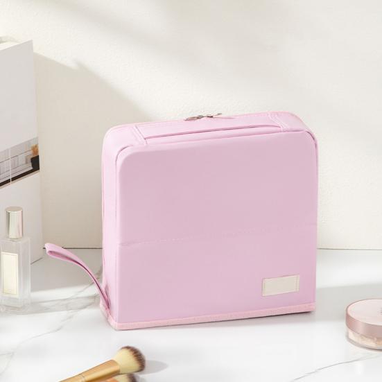 Косметичка большой емкости с застежкой-молнией, водонепроницаемая многофункциональная дорожная косметичка, органайзер для косметики