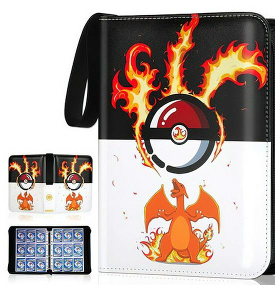 Книга для хранения коллекции карт Pokémon и Yu-Gi-Oh