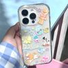 Корейский Инста-стиль Мультяшные Милые Животные Чехол для Телефона Для IPhone 17 Air 16 15 14 Plus 13 12 11 Pro Max Ударопрочный Силиконовый Задний Чехол