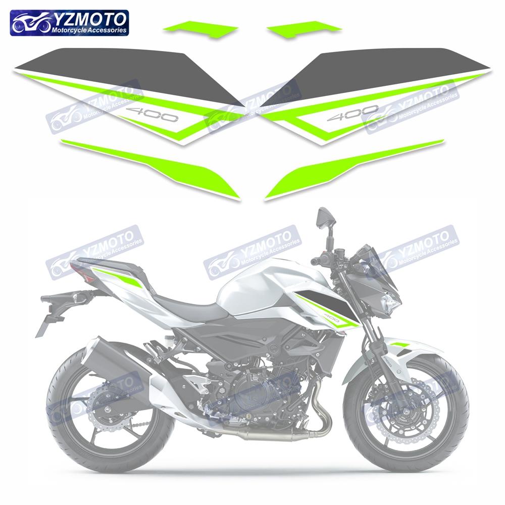 Для Z400 2020 Мотоциклетные Аксессуары Полный Комплект Наклеек на Обтекатель Мотоцикла Светоотражающие Водонепроницаемые Декоративные Наклейки