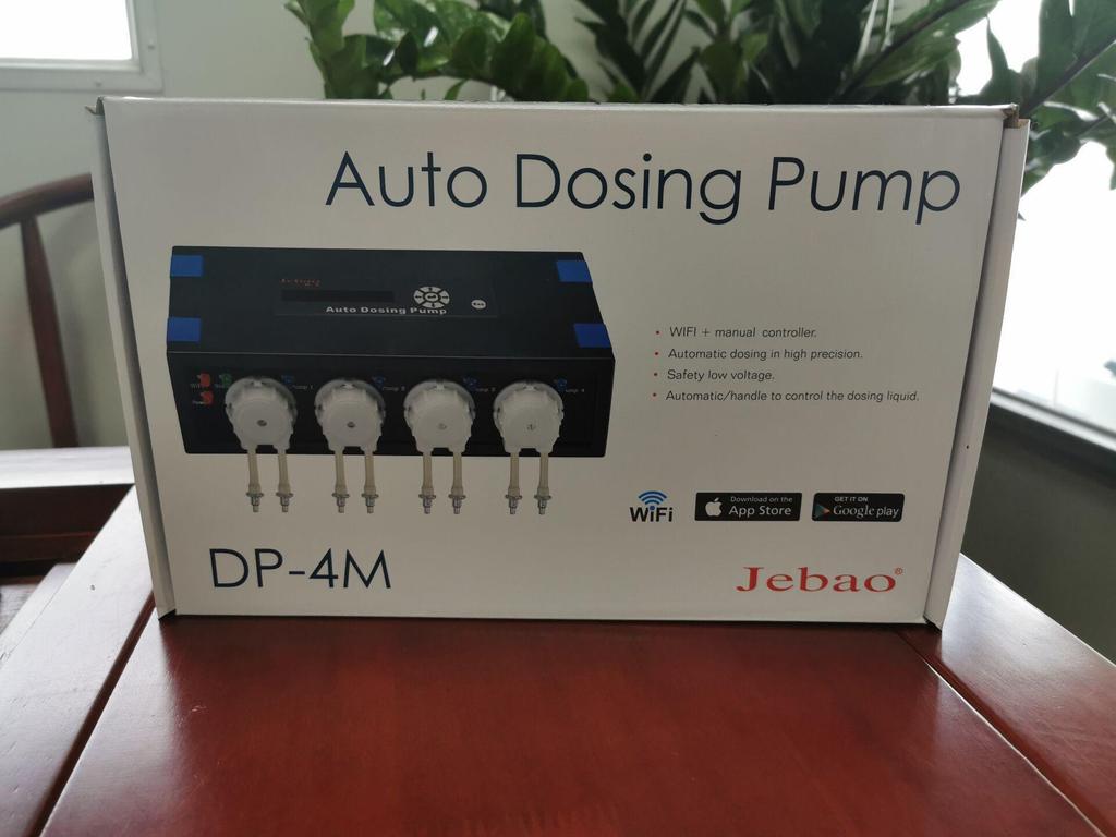 Jebao DP2/3/4 Автоматический перистальтический дозирующий насос для морской воды Расширение (DP3S/DP4S)