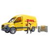 Брудер МБ DHL BR02671 (с фигурой)