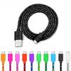 5V 2.4A Micro USB 1m 2m 3m Fast Charging Cable For Samsung Xiaomi Android Mobile Phone USB Charger Cord Cable
