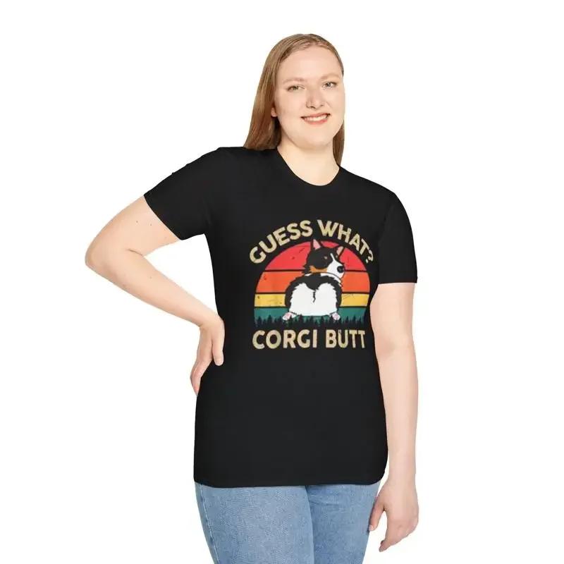 Corgi Butt T Shirt Funny Dog Lover Animal Cute Puppy Top