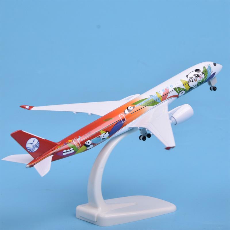 Модели из сплава президентских самолетов: ATR FK50, C919, A350, B747, A320, A330, A380