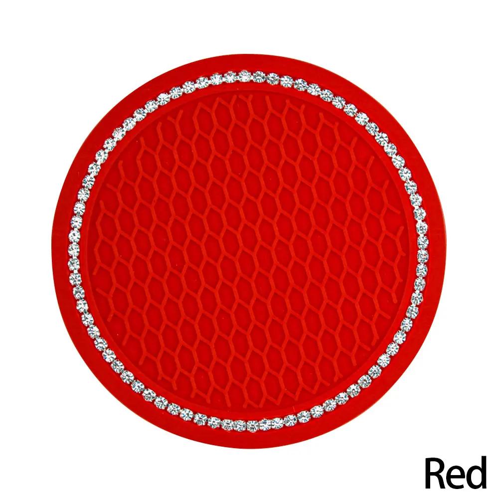 1 шт. автомобильный держатель для стакана с водой из стразов, противоскользящий коврик, силикагель, нескользящий автомобильный коврик для салона автомобиля Mini Cooper