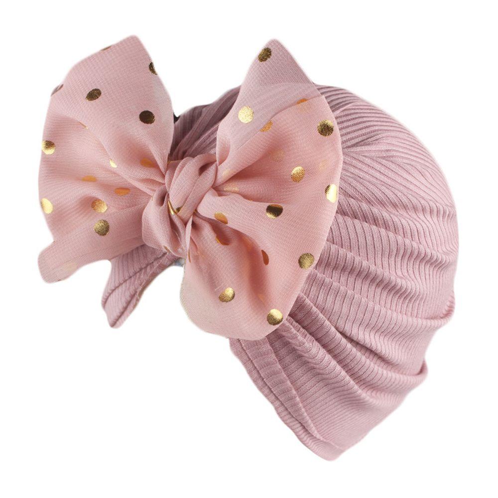 Toddler Kids Headwear Cotton Infant Hospital Hat Head Wrap Baby Turban Hat Bowknot Beanies