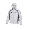 Li Ning Cba Сезон 25-26 Куртка Команды Нанкин Ветрозащитная Толстая Теплая Тренировочная Спортивная Беговая Топ Куртка Унисекс Белая AWDVM21-2