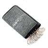 Key Case Leather Genuine Leather 5 Key Case Stingray Stingray Leather Coin Case Coin Purse Card Case [Days Art]