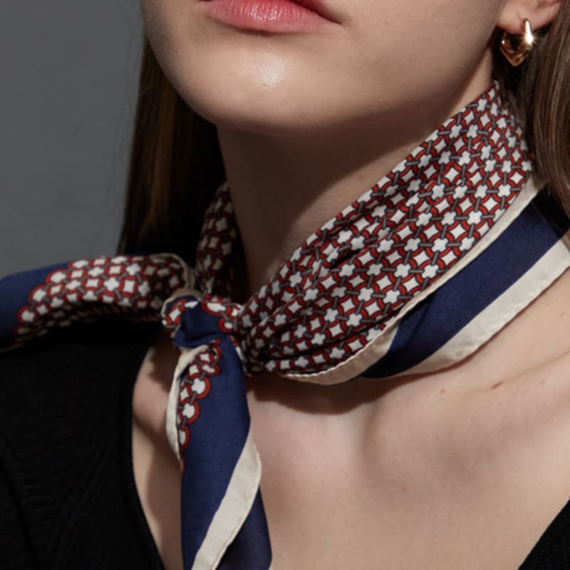 RECLOW RECLOW LVV PINK Scarf