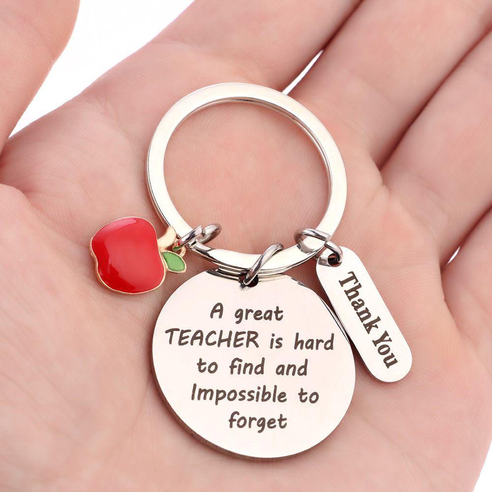 Charm Fashion Thank You Gift Christmas Keychains Teacher Appreciation Teachers Gifts