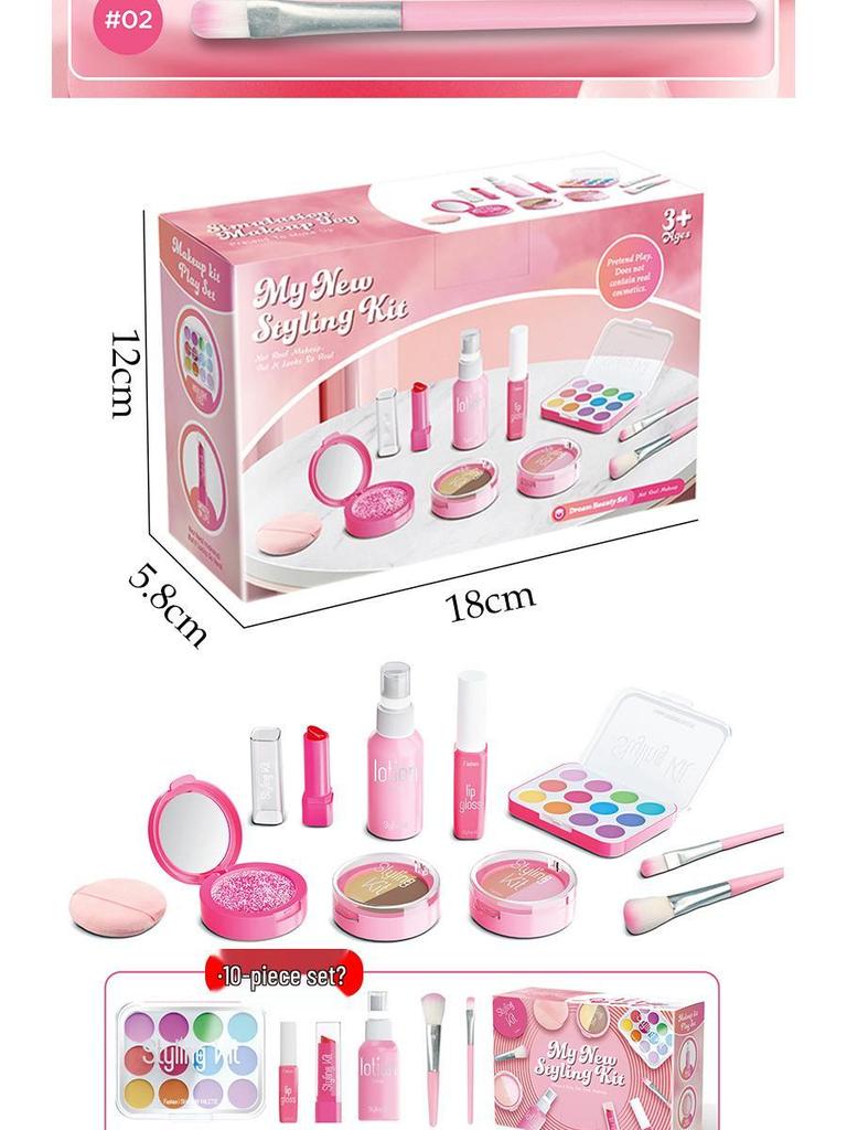 Набор туалетного столика и стула для принцессы для детей: Игровой набор для макияжа и подарок на день рождения