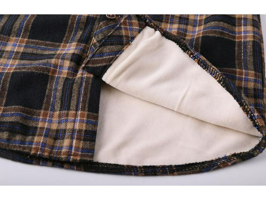 Boys' Fleece-Lined Long-Sleeve Winter Shirt 2025: Fashionable Japanese and Korean Style for Children