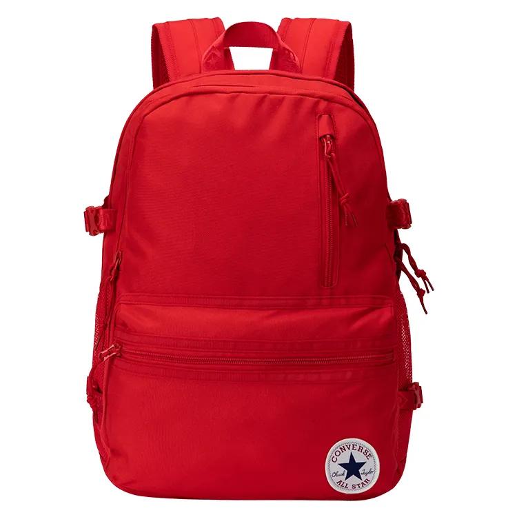 Converse Polyester Backpack Regular Women's Preppy Red (Unisex) Backpacks CV2413023PS 004