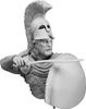 Young Miniatures Scale Resin Bust of a 5th Century BC Greek Protector of the YH1875 1/10 Hoplite, Hellenes,