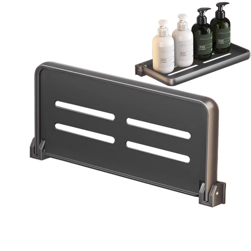 Складная полка для RV Органайзер для душевой полки Кемперы Складная настенная полка Алюминиевая настенная полка для хранения Аксессуар для интерьера RV/Кемперов